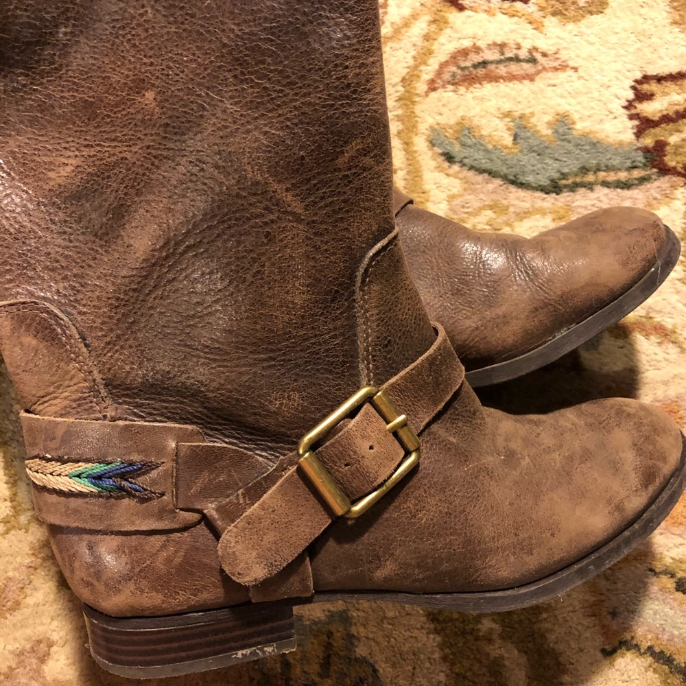 Lucky Brand tall leather boots